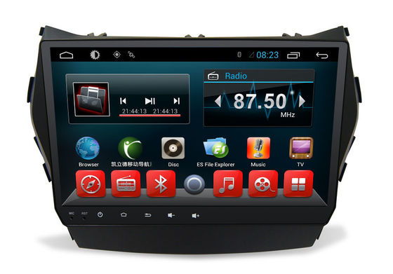 China Touch Screen Android-Doppelt-Lärm-Auto Dvd-Navigations-Multimedia-System für IX45 fournisseur