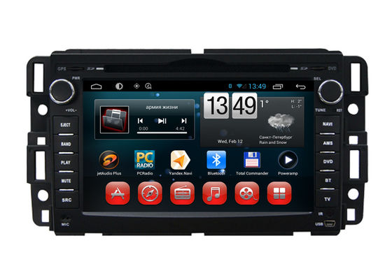 China Acadia-Sierra 2013 GMCs Yukon Auto GPS-Navigationsanlage Android-DVD-Spieler fournisseur